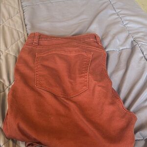 Rust Orange Jeans